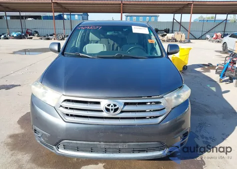 2013 Toyota Highlander from USA, damaged, VIN 5TDZA3EH3DS046672
